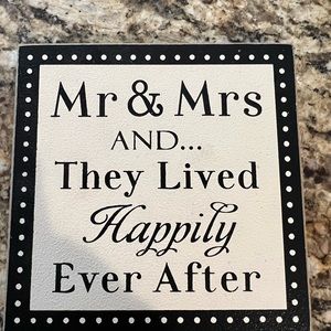 Happily ever after decor